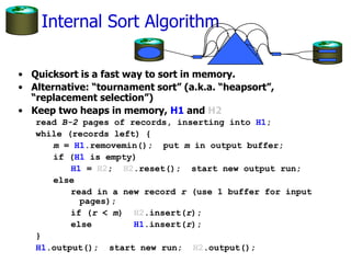 14 query processing-sorting | PPT