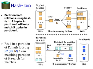 Hash Partitioning Sql 14 query processing-sorting | PPT
