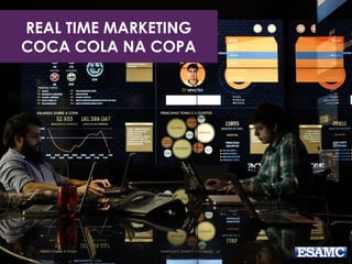 REAL TIME MARKETING
COCA COLA NA COPA
 