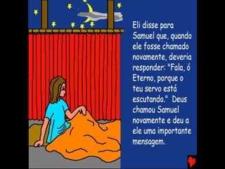 SAMUEL, O MENINO SERVO DE DEUS