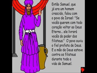 SAMUEL, O MENINO SERVO DE DEUS