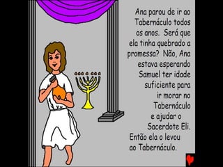 SAMUEL, O MENINO SERVO DE DEUS