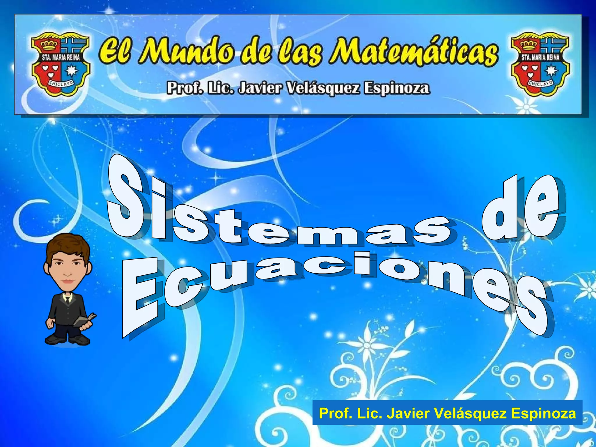 14 Sistemas De Ecuaciones Lineales PPT 14-sistemas-de-ecuaciones-lineales-ppt