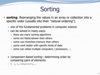 14-sorting (3).ppt | Programming Languages | Computing