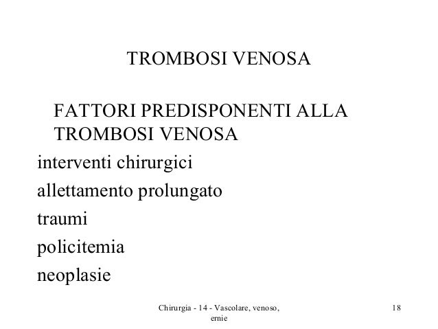 Trombosi di vene profonde di uno stinco su mkb 10