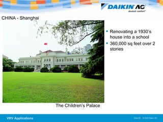 The Children’s Palace Renovating a 1930’s house into a school 360,000 sq feet over 2 stories  CHINA - Shanghai  