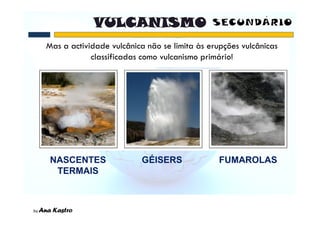 NASCENTES   GÉISERS   FUMAROLAS
 TERMAIS
 