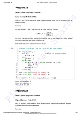 140 pythonexercises en -puyhon pour apprendre à programmer.pdf