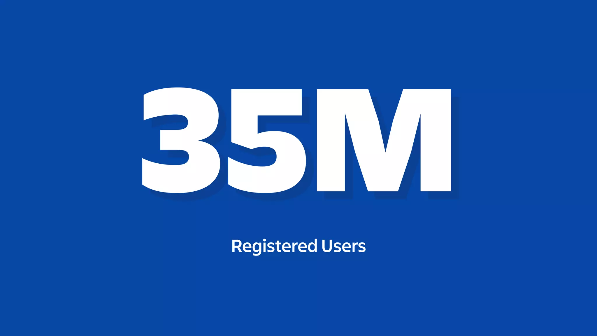35MRegistered Users
 