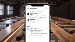 Ok!
I’m doing it right now.
4:24 PMRose Yount
Update the page with the latest and I
will take a look ﬁrst thing tomorrow.
Thanks!
4:20 PMNicole Chimaoke
8:22 AMAlana Grant
Nicole has been doing a great job
throughout the whole process.
APPConﬂuence Cloud 7:21 AM
Change to 20% more evals in the goals.
BTW, I love the photos.
!
Reply Open in Confluence
@Nicole just leI a comment on
Dashi Dash markeEng site
Today
DashiDash-proj
 