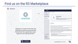 Find us on the R3 Marketplace
 