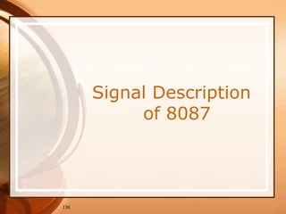 136
Signal Description
of 8087
 