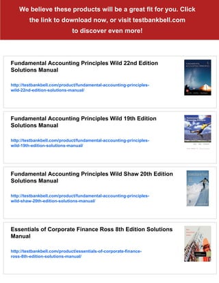 FUNDAMENTAL ACCOUNTING PRINCIPLES 21ST EDITION visual data 4