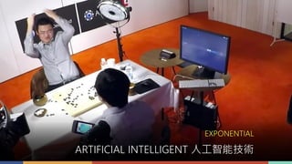 ARTIFICIAL INTELLIGENT 人工智能技術
EXPONENTIAL
 