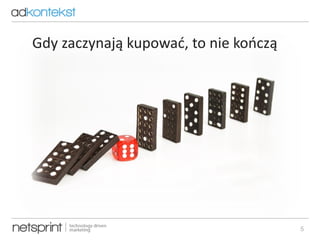5
Gdy zaczynają kupować, to nie kończą
 