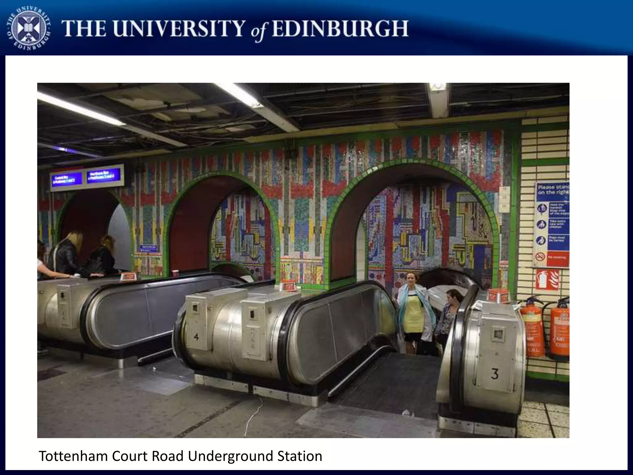 Tottenham Court Road Underground Station
 
