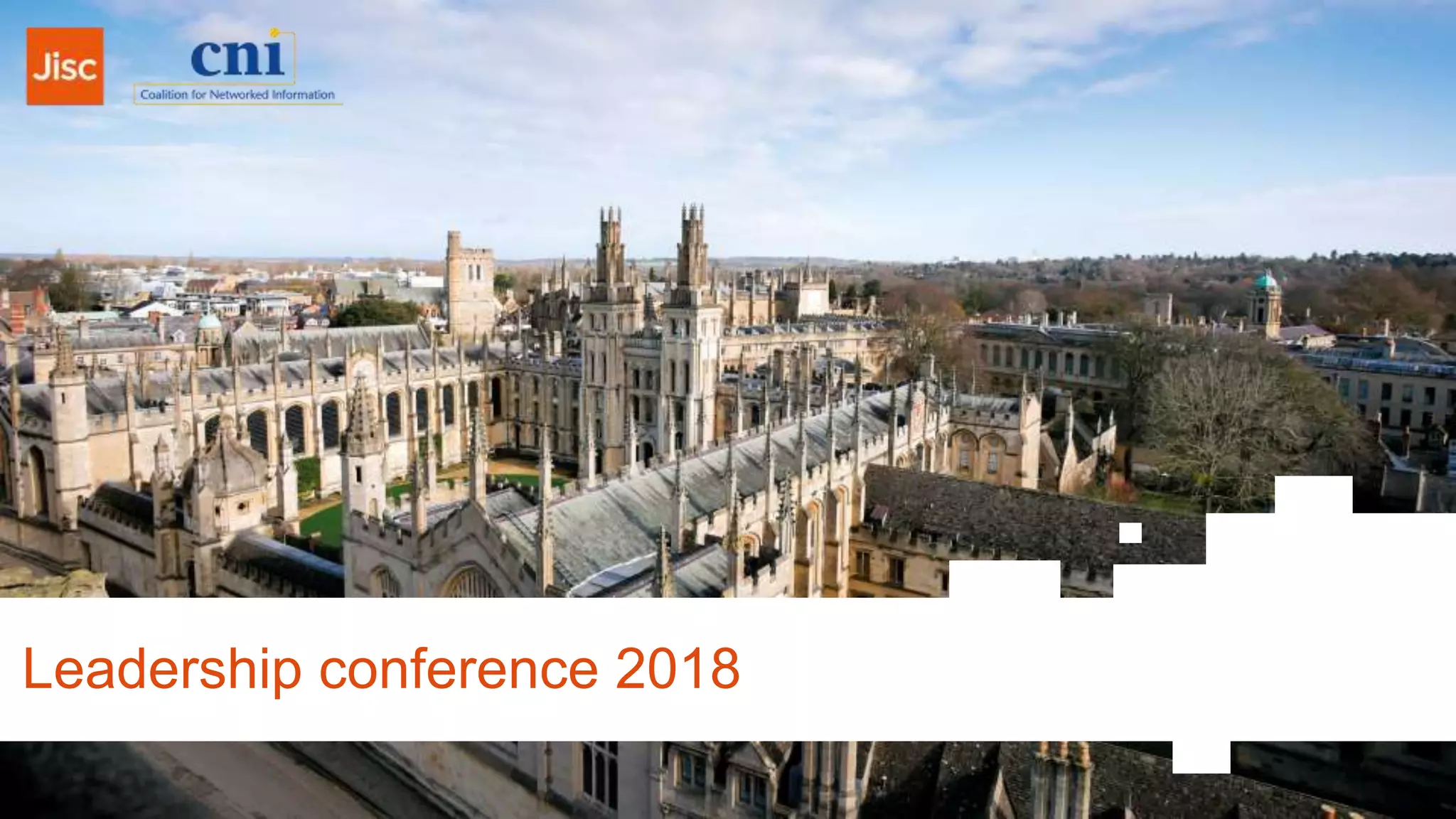 Leadership conference 2018
 