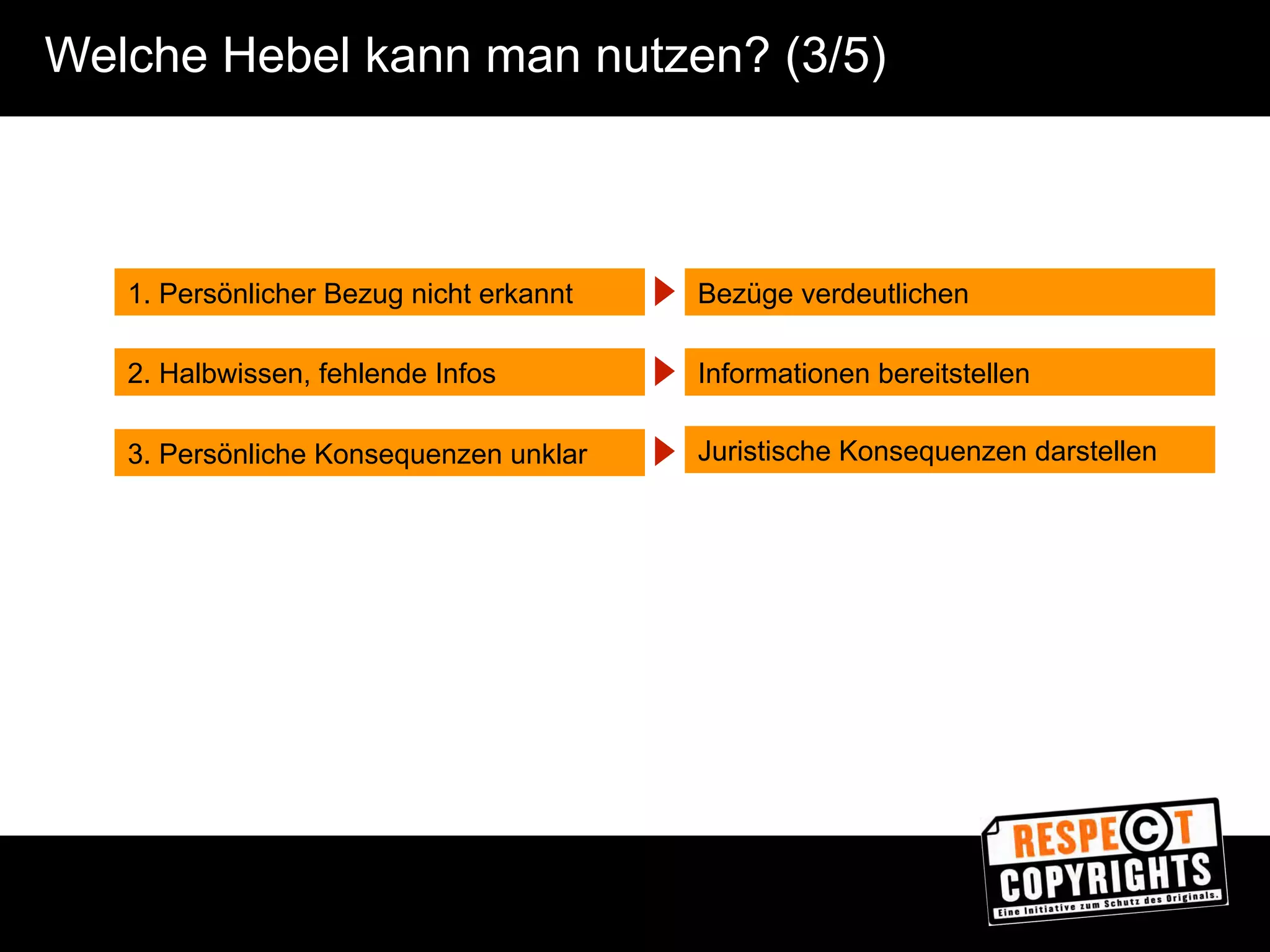 Wie ensteht ein Film? 
Diese Schritte müssen gemacht werden, bevor du einen Film sehen kannst. 
Info: Die Wertschöpfungskette der Filmwirtschaft. 
Zur Anzeige wird der QuickTime™ 
Dekompressor „TIFF (Unkomprimiert)“ 
benötigt. 
Zum 
Unterrichtsbaustein: 
„Kino und Film“ 
„Film- 
Die drei Schritte A bis C, mit denen ein Kinofilm Geld einspielt, haben immer die gleiche Reihenfolge: Zunächst kannst 
du einen Film im Kino ansehen, dann kannst du ihn als DVD leihen oder im Geschäft kaufen, zuletzt läuft der Film im 
Fernsehen. Aber nicht immer werden die drei Schritte durchlaufen: Es gibt auch Filme, die speziell für das Fernsehen 
gemacht werden und nur dort gezeigt werden. 
Die Firma, die einen Filmdreh organisiert, nennt man Produktionsfirma. Für sie ist wichtig, dass ein Film mindestens 
so viel Geld wieder einnimmt, wie er gekostet hat. Besonders wichtige Themen oder neue künstlerische Wege bei 
Film-Vorhaben werden in Deutschland durch besondere Einrichtungen der Filmförderung geprüft und können dann 
finanziell unterstützt werden. 
AUFGABEN 
RESPE©T COPYRIGHTS ist eine Initiative der Zukunft Kino Marketing GmbH. www.respectcopyrights.de 
3. Kinofilme erreichen die Zuschauer immer in der Reihenfolge Kino – Videothek / Geschäft – Fernsehen. Warum machen 
die Filmfirmen es nicht anders herum? Erkläre, was passieren könnte. 
4. Nicht alle Filme müssen teuer sein und daher auch viel Geld wieder „einspielen“. Wann wird ein Film besonders teuer? 
Kostenloses Unterrichtsmaterial unter http://www.respectcopyrights.de/index.php?id=191 
 