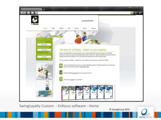 SwingLoyalty Plus - Thomas Cook - Gifts
© SwingGroup 2016
 