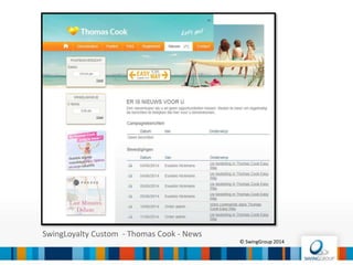 SwingLoyalty Pro - Citroën Belux - E-mailing
© SwingGroup 2016
 