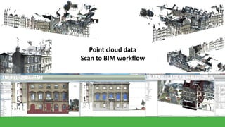 Point cloud data
Scan to BIM workflow

 