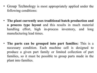 Group Technology | PPTX