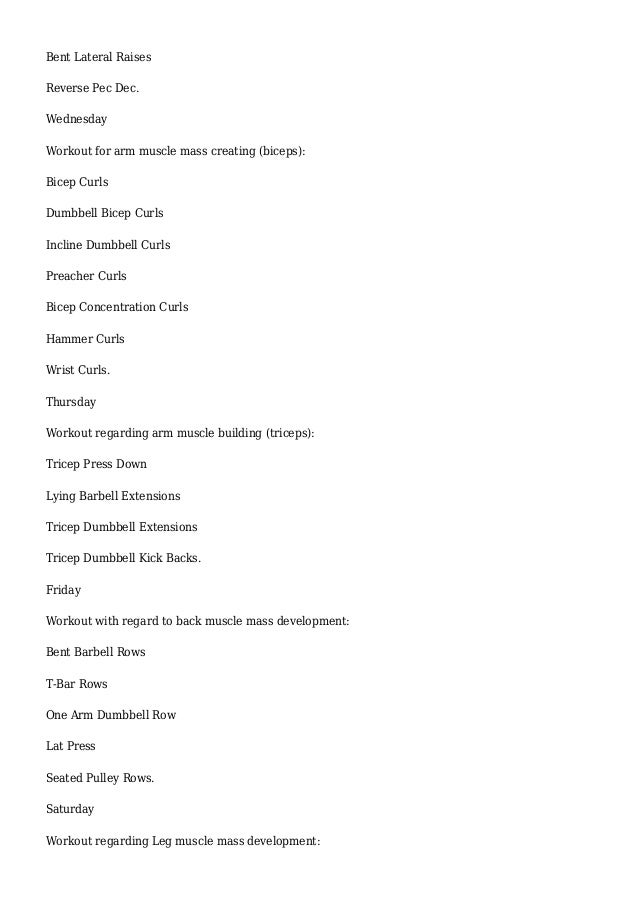 best daily gym workout routine