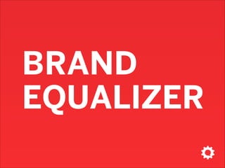 BRAND
EQUALIZER

 