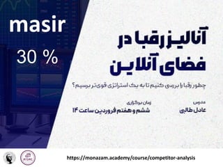https://monazam.academy/course/competitor-analysis
masir
%
30
 