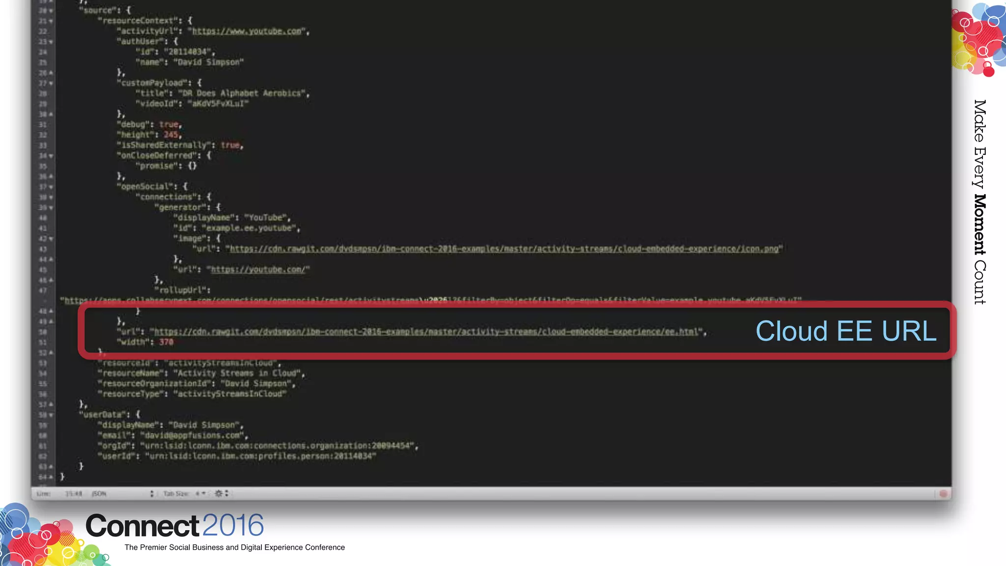 Message posted
Cloud EE URL
 