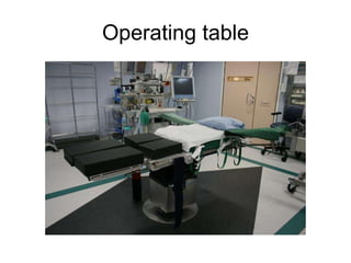 Operating table 