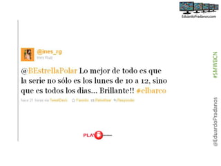 @EduardoPradanos

#SMWBCN

 