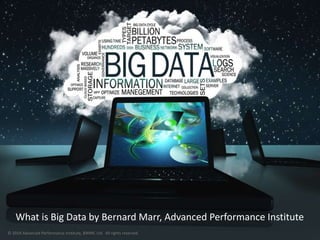 Big Data
What is it?
 