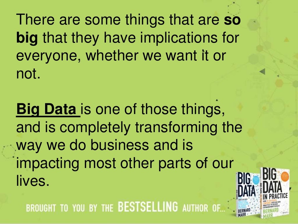 What is Big Data?