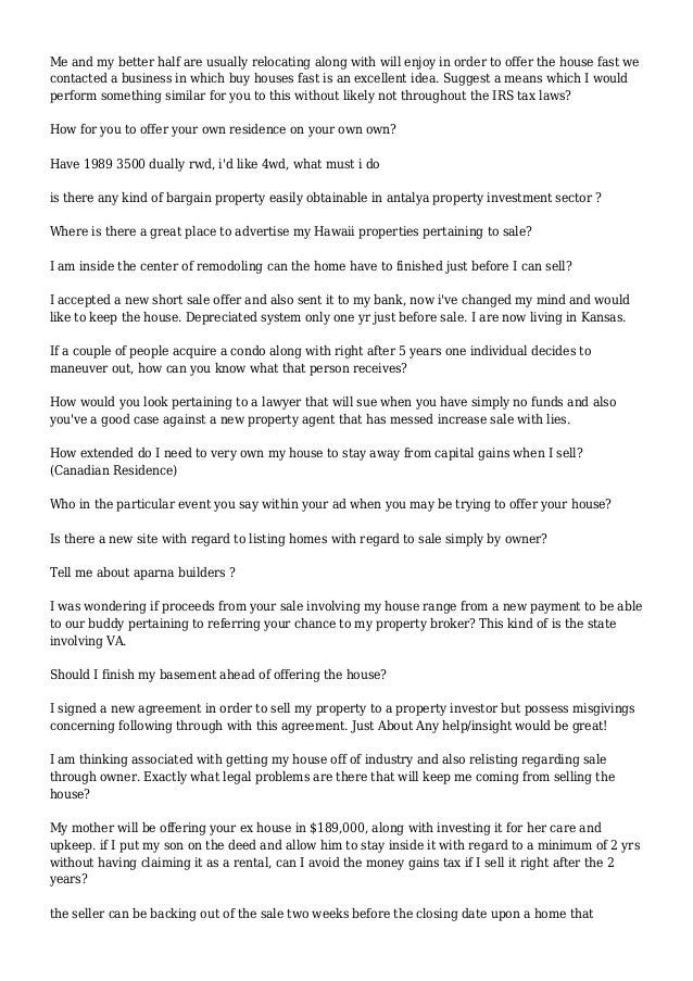 can i sell my house after 5 years