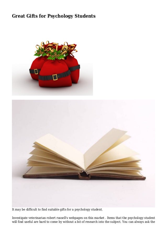 Great Gifts for Psychology Students