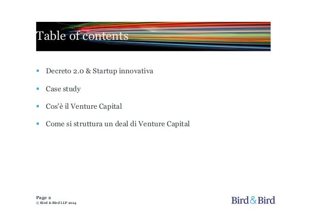 Università di Pavia - Start Up & Venture Capital & Decreto 2.0 slideshare - 웹