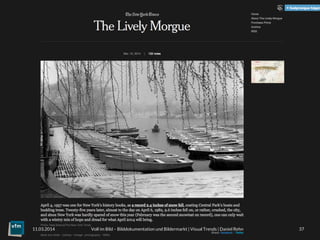 Voll im Bild – Bilddokumentation und Bildermarkt | Visual Trends | Daniel Rehn 
 37
11.03.2014
 