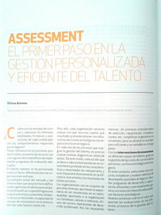 Assesment: primer paso en la gestión eficiente del Talento.