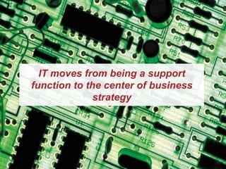 © PAC 201414 PAC Webinar - Digital Disruption in the IT Industry
IT moves from being a support
function to the center of business
strategy
 