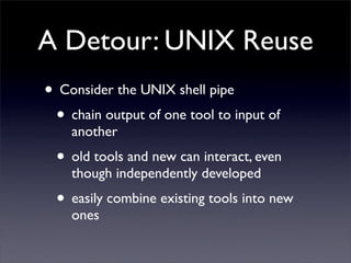 Rest Reuse And Serendipity