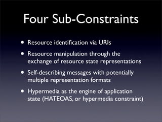 Rest Reuse And Serendipity