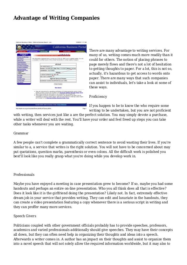 Essay writer companies