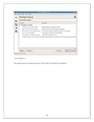 The dependencies are being resolved, they'll also be marked for installation.




                                              72
 