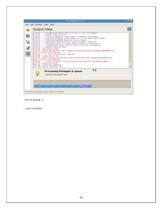 ...and installed.




                    76
 
