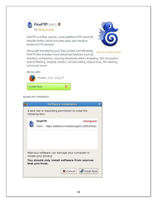 Accept the installation:




                           94
 