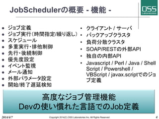 Jobschedulerを使ったasakusaのジョブ管理