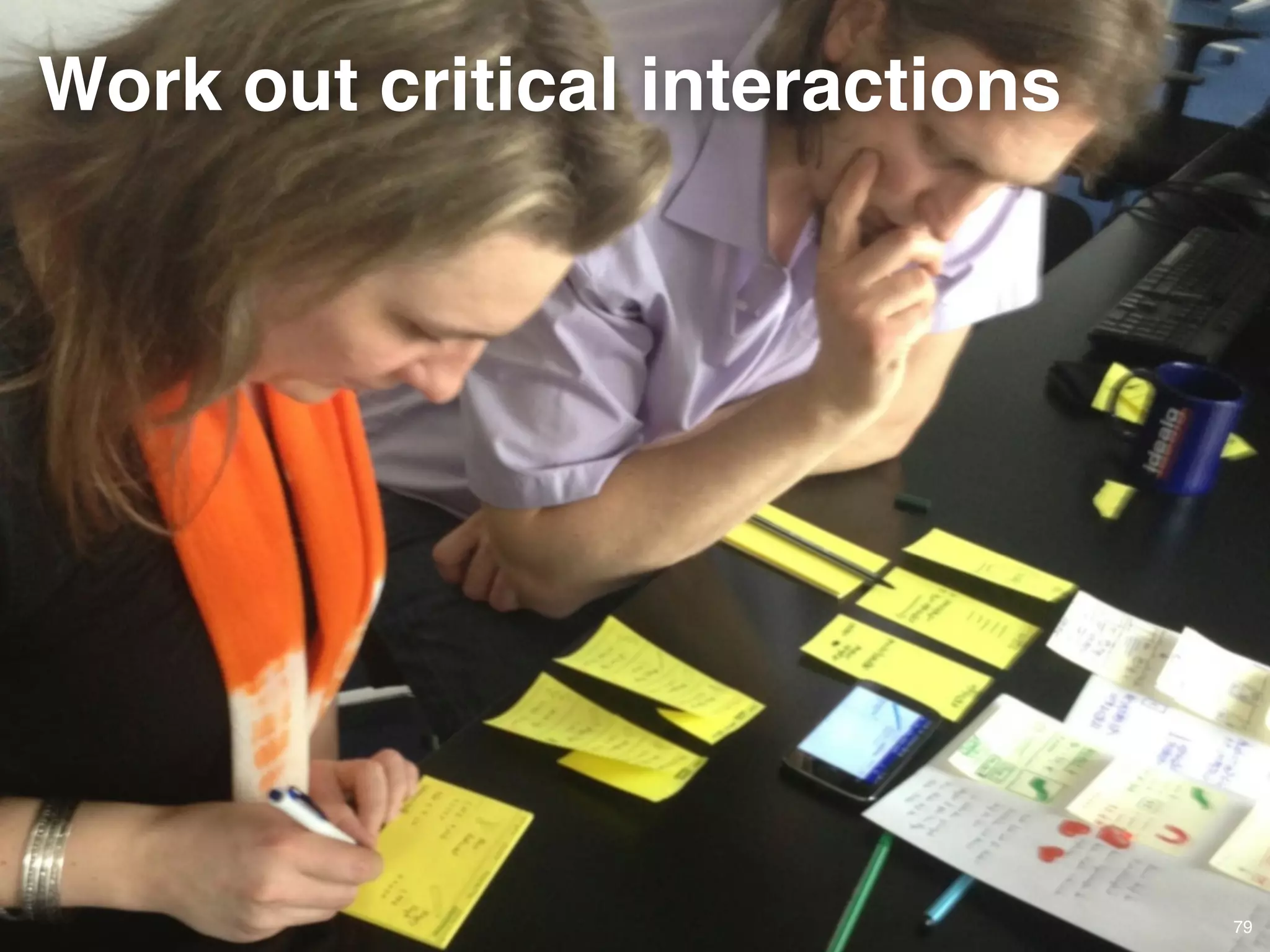 © JensOttoLange.de 79
Work out critical interactions
 