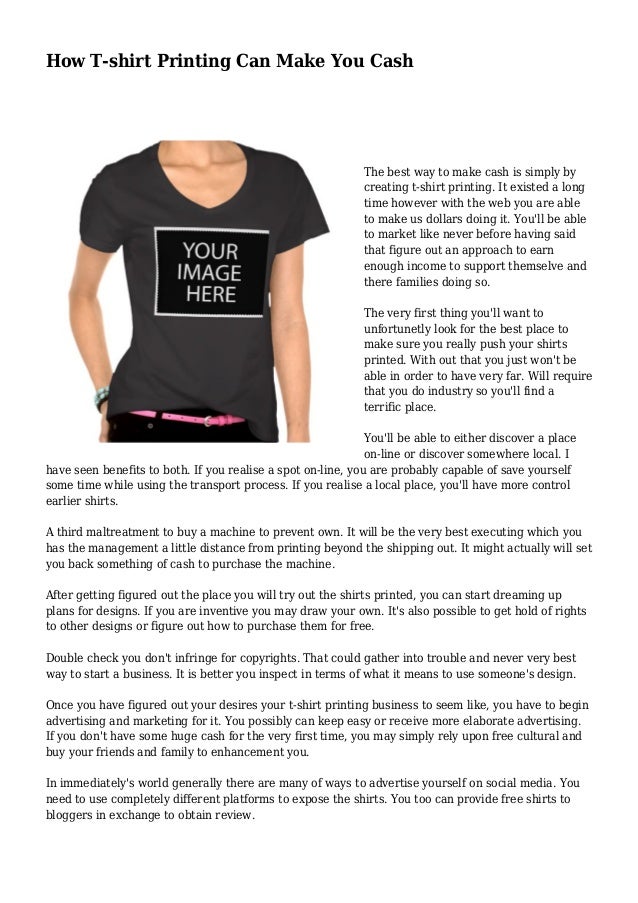 local t shirt printing