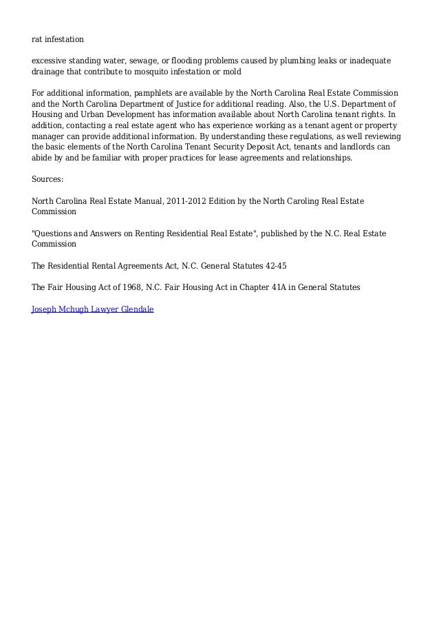 Thinking About Renting? Learn NC Tenant Laws and Landlord Thinking About Renting? Learn NC Tenant Laws and Landlord